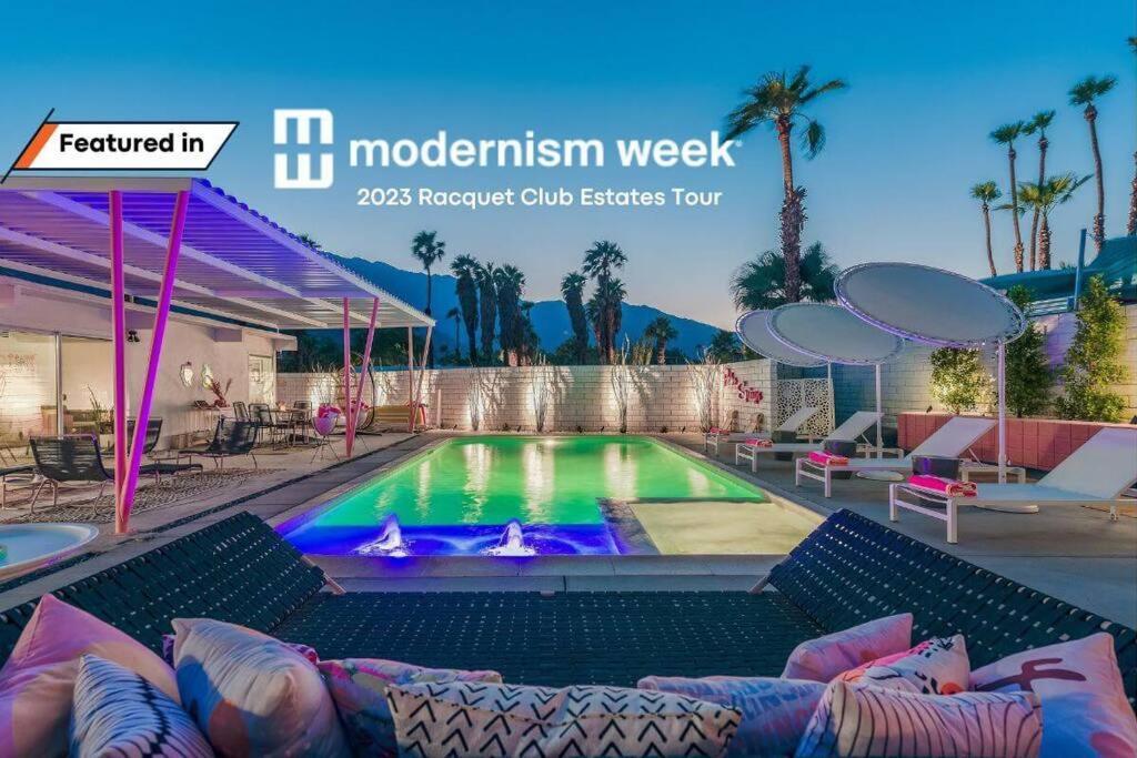 Alexander: Retro Chic Oasis 2023 Modernism Showcase House Palm Springs Eksteriør billede